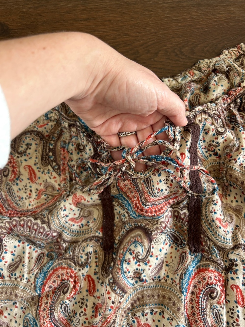 Maurices Paisley Print Top | Paisley Print | Bohemian | Boho | Paisley - Picture 4 of 7